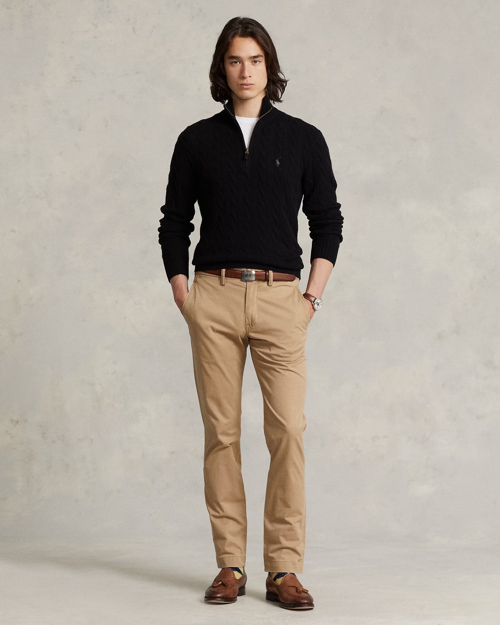 Witkaé™ | Sweter „Wojciech” z wełny i kaszmiru (splot warkoczowy)