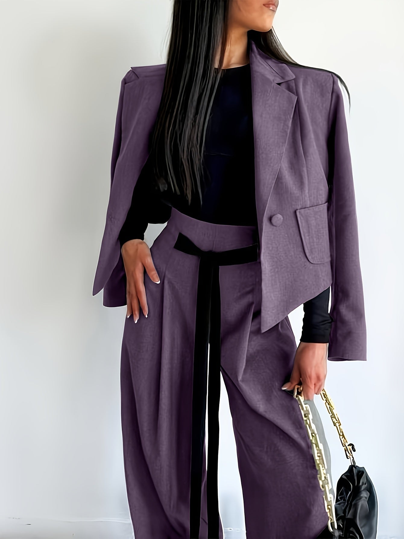 Adelajda™ | Elegancki Garnitur Damski z Marynarką i Spodniami