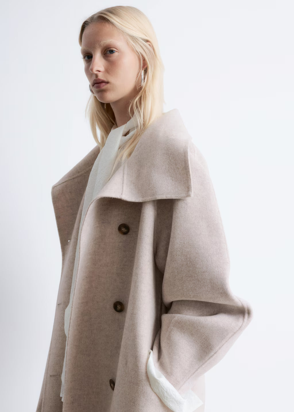 Witkaé™ | Elegancki wełniany płaszcz Agnes