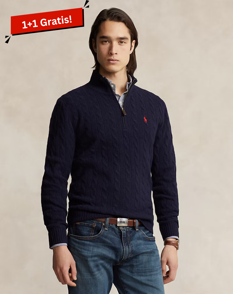 Witkaé™ | Sweter „Wojciech” z wełny i kaszmiru (splot warkoczowy)