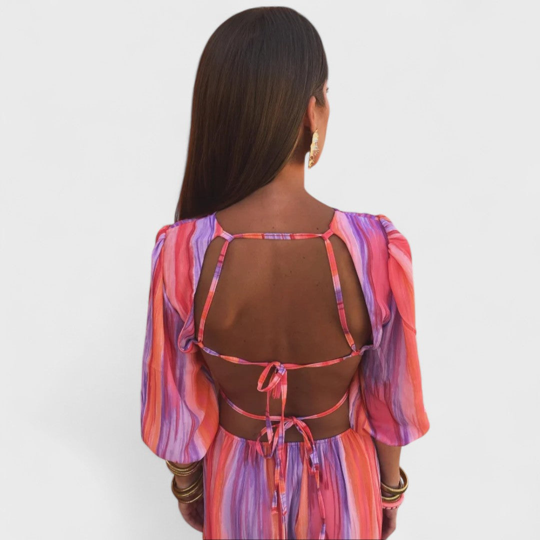 Witkaé™ - Elegancka sukienka z wycięciami